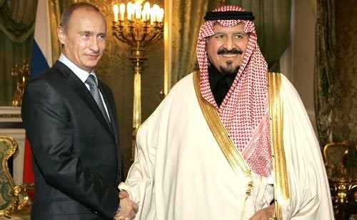 Путин и наследный принц КСА Султан ибн Абдель Азиз. 2007
