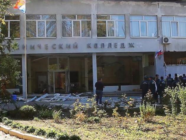 Керченский колледж восстановили после взрыва