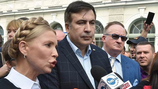 Саакашвили вступился за Тимошенко