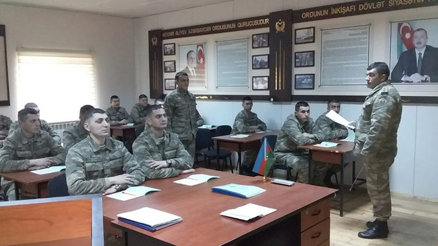 Новый учебный период начался в армии Азербайджана