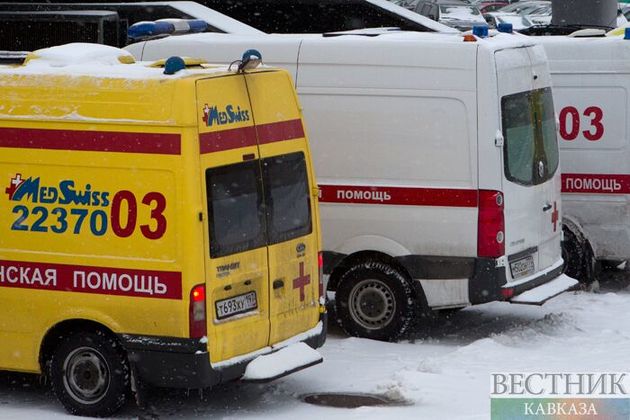 Mercedes не уступил дорогу "Приоре" в Грозном, есть раненые