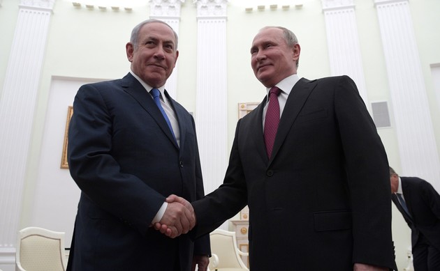 Нетаньяху по телефону поздравил Путина с 23 февраля