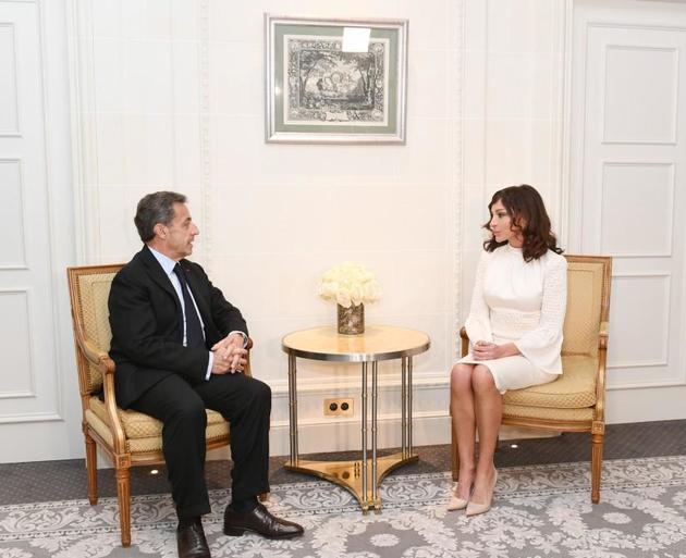 Мехрибан Алиева провела встречу с Николя Саркози