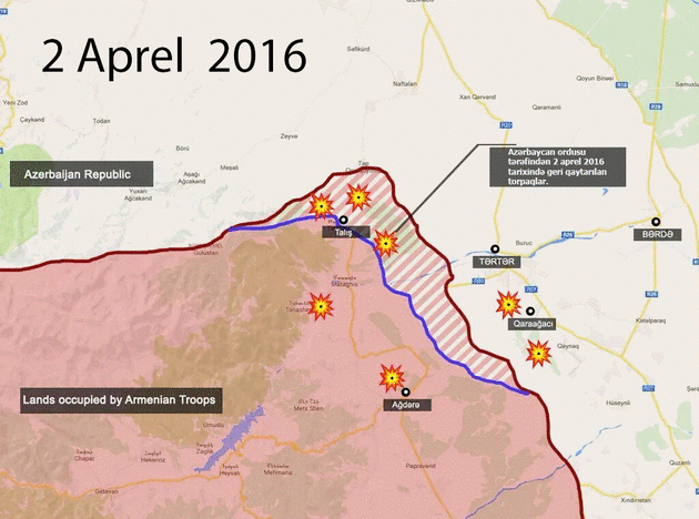 Три года со дня апрельских боев за Карабах