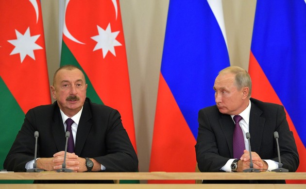 Путин и Алиев обсудили Карабах