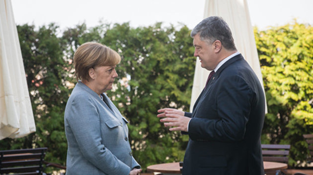 Меркель и Порошенко встретятся в Берлине 12 апреля