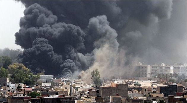В результате боев под Триполи погиб 21 человек 
