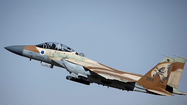 Израильские истребители атаковали объекты ХАМАС