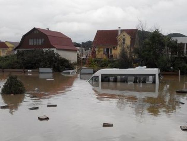 Кахетия борется с последствиями наводнения 