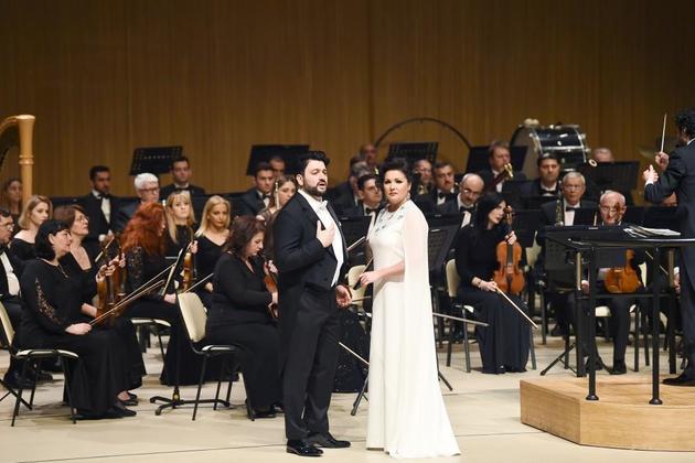 Мехрибан Алиева и Лейла Алиева посетили концерт «С любовью к Азербайджану»