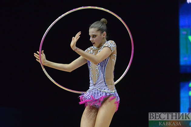 Чемпионат Европы в Баку по художественной гимнастике. Второй день соревнований (фоторепортаж)