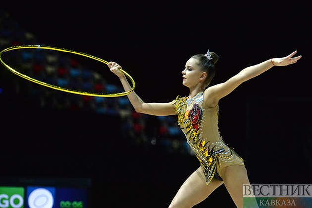 Чемпионат Европы в Баку по художественной гимнастике. Второй день соревнований (фоторепортаж)
