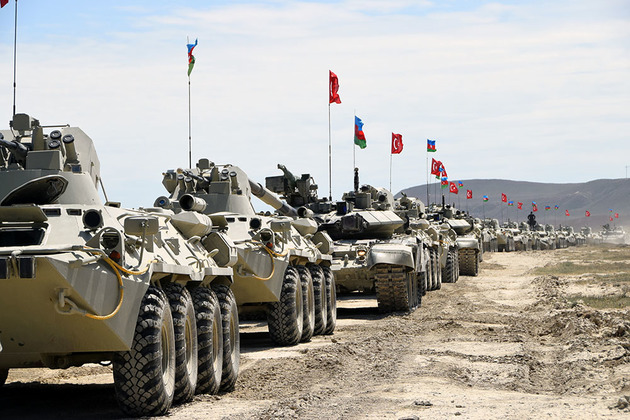 Азербайджан и Турция проведут тактические учения с боевыми стрельбами