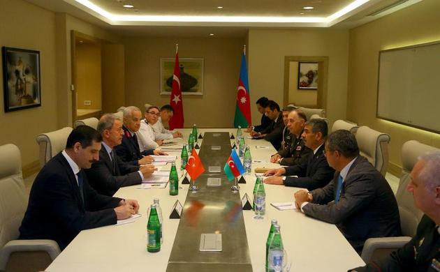Встреча министров обороны Азербайджана и Турции состоялась в Габале 
