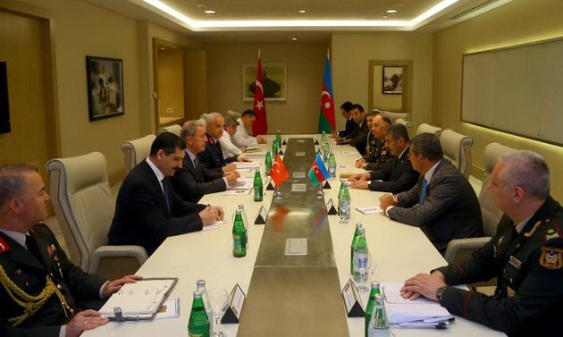 Встреча министров обороны Азербайджана и Турции состоялась в Габале 