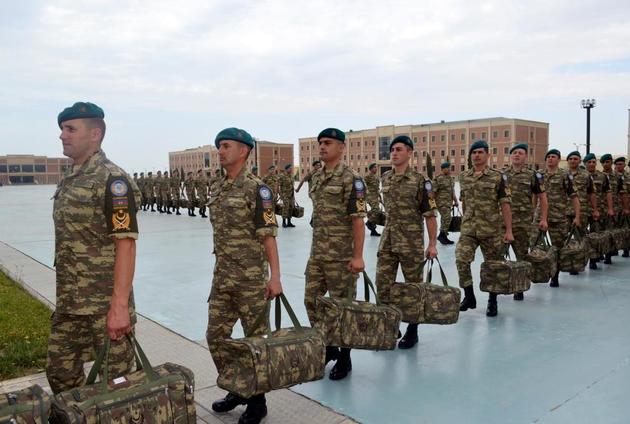 Азербайджанские миротворческие силы убыли в Афганистан