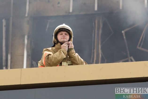 Донским огнеборцам удалось локализовать пожар в частном секторе Ростова