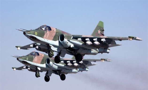 Российские Су-25 приняли участие в учениях "Сары-Таш" в Киргизии