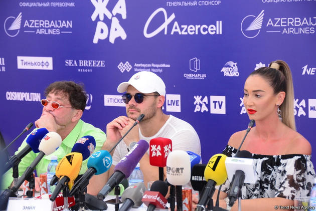 Пресс-конференция перед фестивалем "ЖАРА" состоялась в Баку