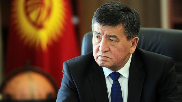 Жээнбеков пока не будет принимать отставку главы ГКНБ Киргизии