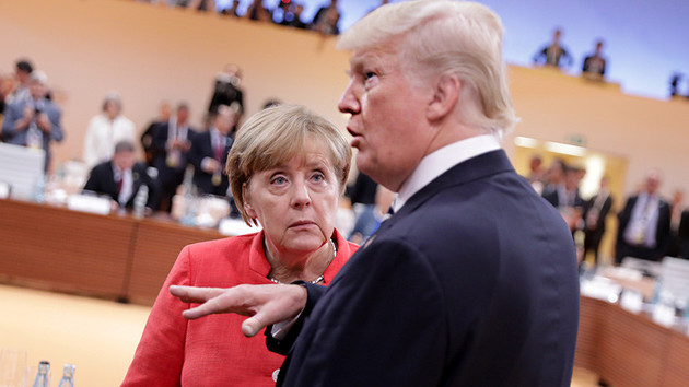 Меркель и Трамп обсудили ситуацию вокруг Ирана