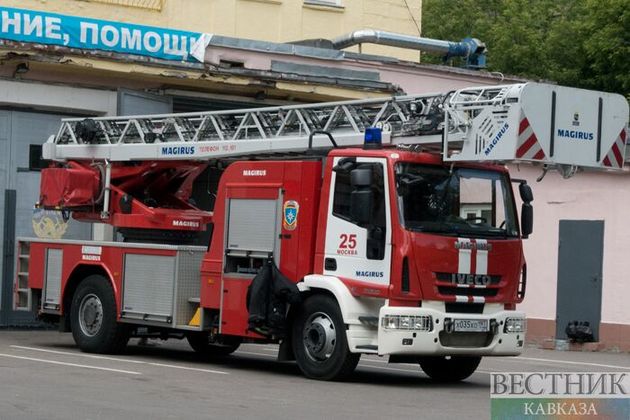 Краснодарские пожарные тушили семнадцатиэтажную высотку