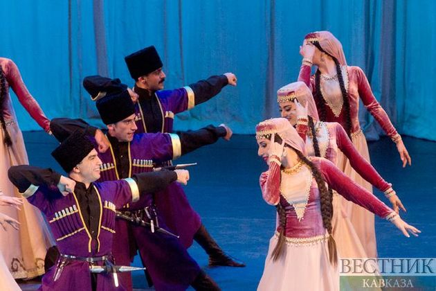 Чеченский ансамбль танца "Вайнах" отметил 80-летний юбилей