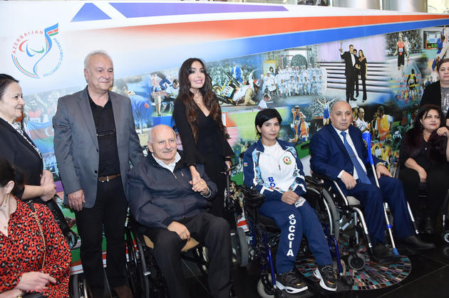 Лейла Алиева приняла участие в международном гала-представлении "Непобедимые" в Баку