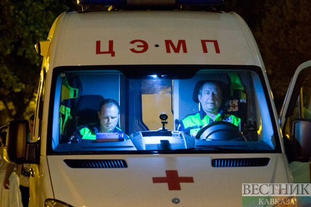 "Легковушки", микроавтобус и грузовик столкнулись на Ставрополье, девять пострадавших