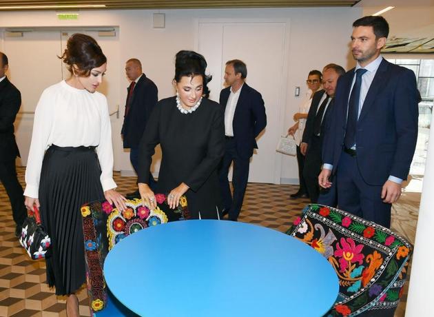 Мехрибан Алиева посетила Центр гимнастики в "Лужниках"