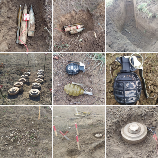 Специалисты ANAMA нашли почти 60 мин в пяти районах Азербайджана (ФОТО)