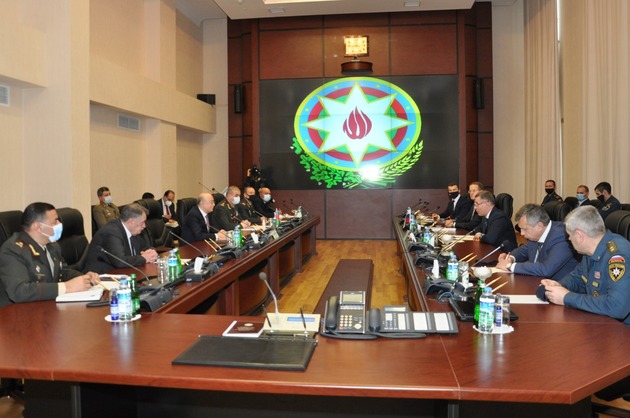 Главы МЧС России и Азербайджана обсудили координацию действий в Карабахе (ВИДЕО)