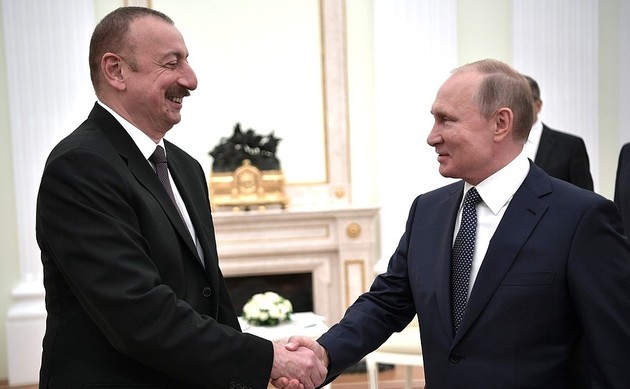 Владимир Путин обсудил ситуацию на Южном Кавказе с Ильхамом Алиевым