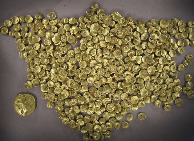 В Германии похищен крупнейший клад кельтского золота