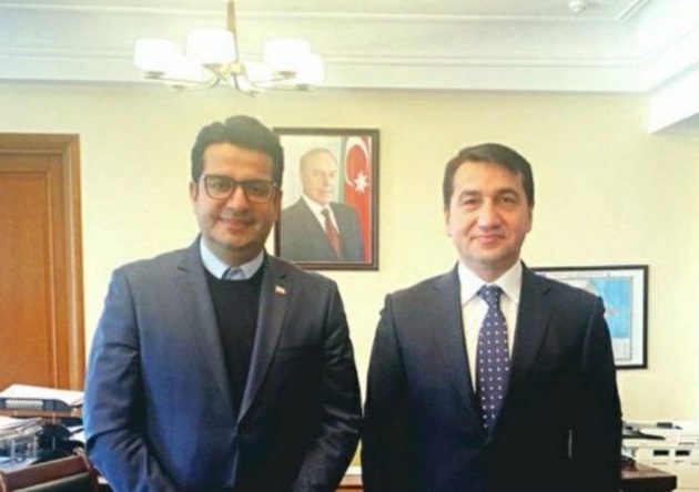 Хикмет Гаджиев провел "конструктивную встречу" с послом Ирана в Азербайджане