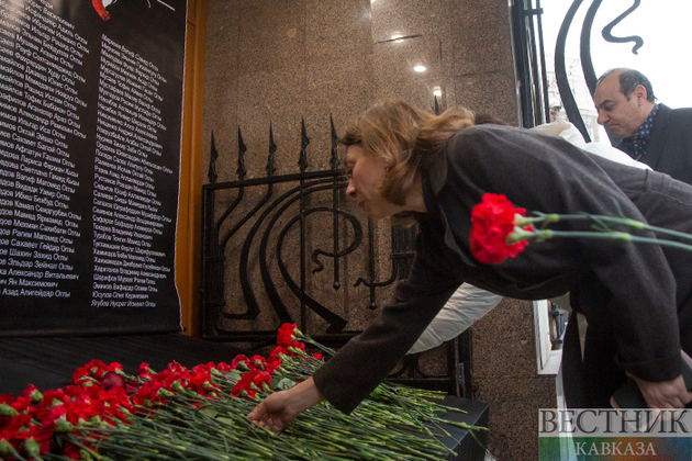 В Москве почтили память жертв "Черного января" 1990 года