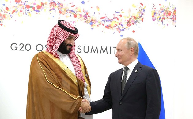 Путин и принц КСА