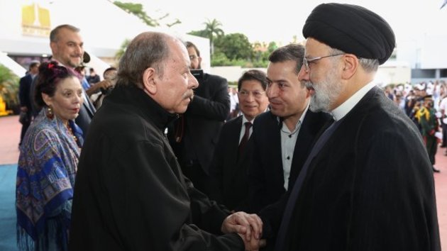 Президенты Ирана и Никарагуа