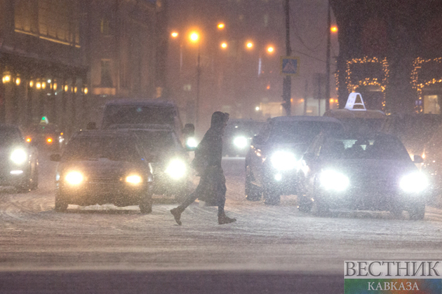 Москву ночью накроет сильный снегопад