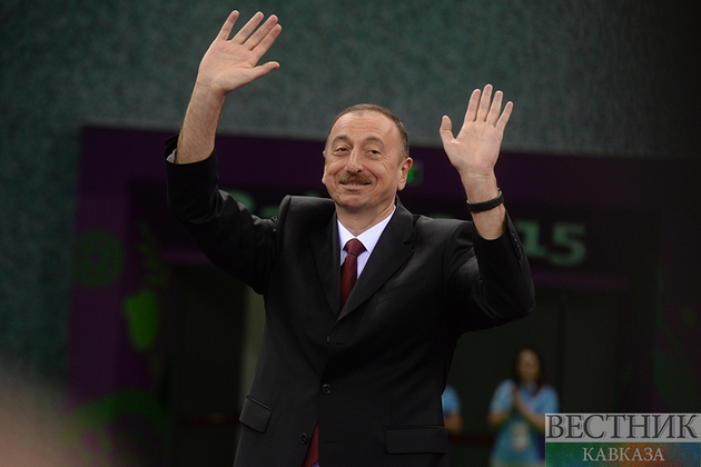 Ильхам Алиев зажёг костёр Новруза в Баку