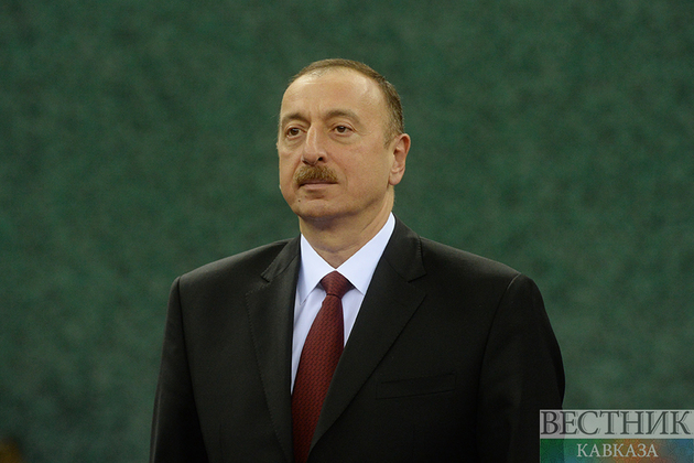 Ильхам Алиев принял шахматистов-чемпионов