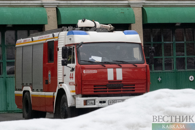 В пожар на складе в Москве унес две жизни 