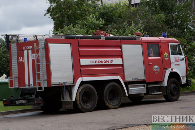 На бывшем керамическом заводе в Тбилиси произошел пожар 