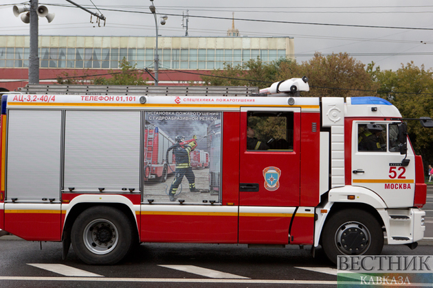 Ставропольские пожарные спасли "кировец" от взрыва
