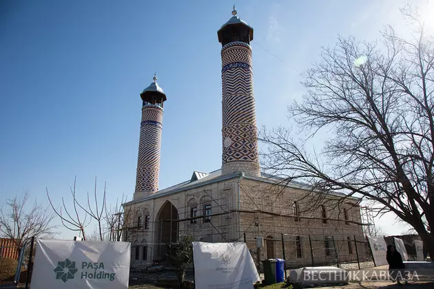 Восстановление мечети в Агдаме