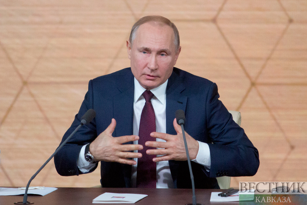 Путин отметил высокую боеспособность российских войск 