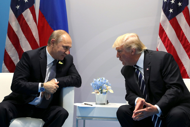 Песков: Путин и Трамп поговорили конструктивно
