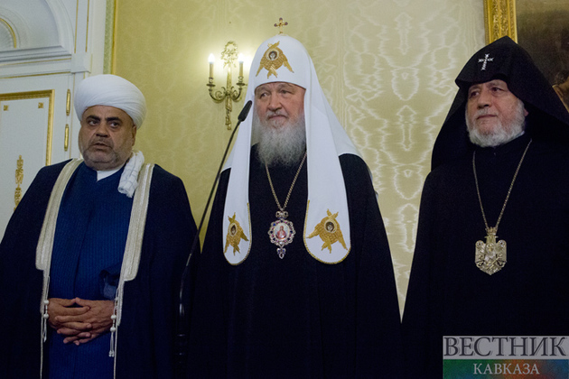 Илия II обратился к Патриарху Кириллу по случаю 100-летия восстановления Патриаршества