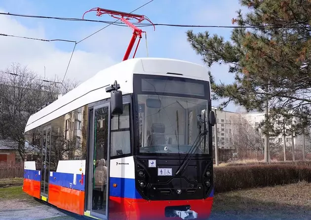 Скоростной трамвай отправился в первый рейс в Пятигорске