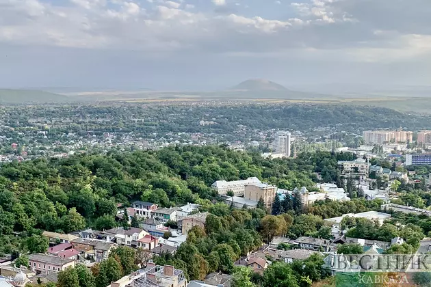 Вид на Пятигорск